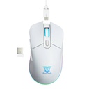 Nubwo X55 Wireless Gaming Mouse (White/Black)