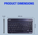 Oker UK-45 Smart Wireless Bluetooth Keyboard