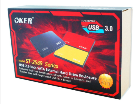 Oker 2.5&quot; HDD Case ST-2589 USB 3.0