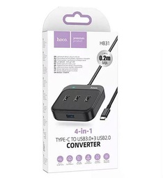 [139072] HOCO Type-C to USB 3.0 HUB HB-31 (4 Port)