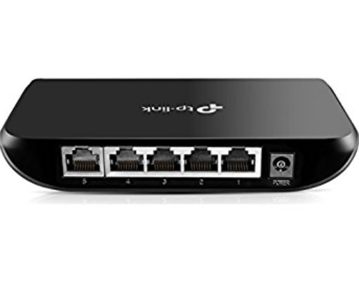 TP Link 5-Port 10/1000Mbps Desktop Switch TL-SG1005D