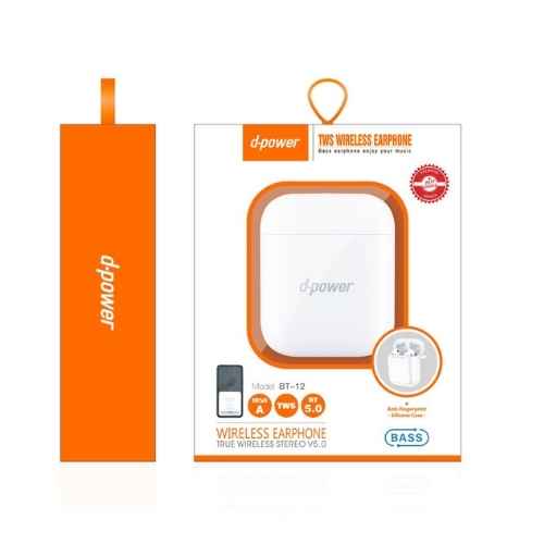 d-power BT-12 TWS Wireless Earphone