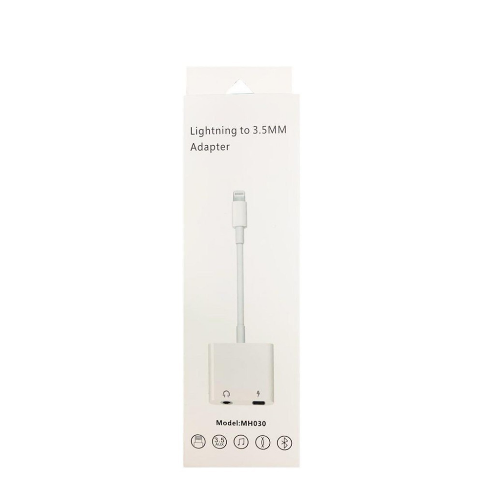 Lightning to 3.5mm Adapter (Audio + Charging) MH-030