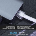 GLink GL-022 USB C 9 in 1 Multi-functional Adapter