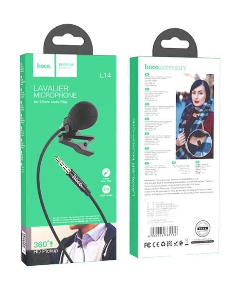 HOCO L14 3.5mm lavalier microphone