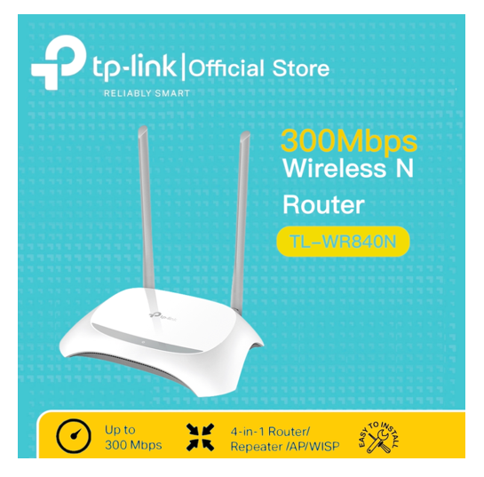 TP-Link TL-WR840N 300Mbps Router