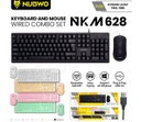 NUBWO NKM-628 Wired Keyboard &amp; Mouse Combo Set