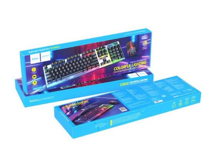 HOCO GM-18 Gaming Keyboard + Mouse