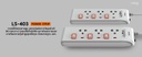 Lumira LS-403 Power Strip (3 Ports, 5m)