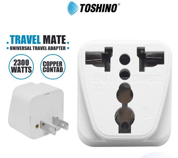 Toshino PS18E Travel Mate Universal Adapter (Flat)