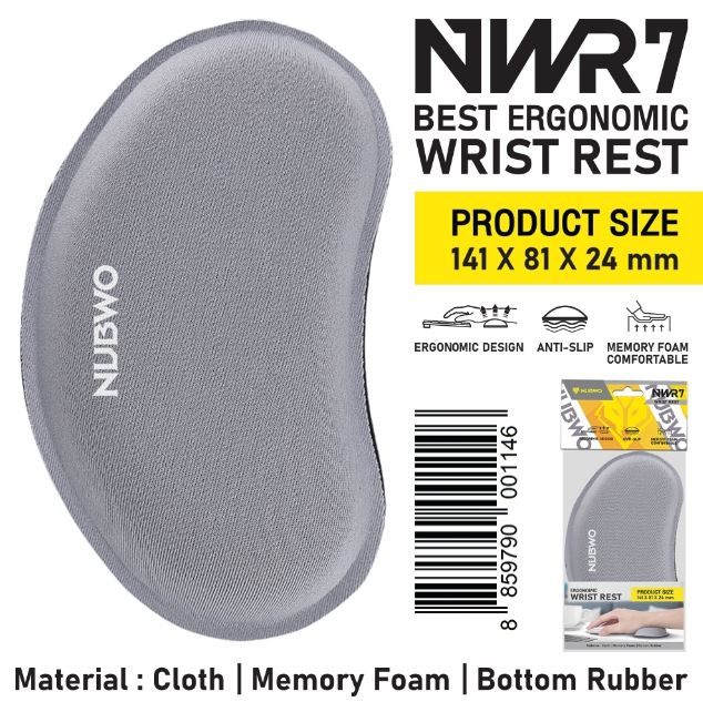 Nubwo NWR7 BEST Ergonomic Wrist Rest Mouse Pad