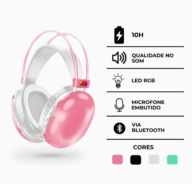 PG-580 Bluetooth Headset Wireless