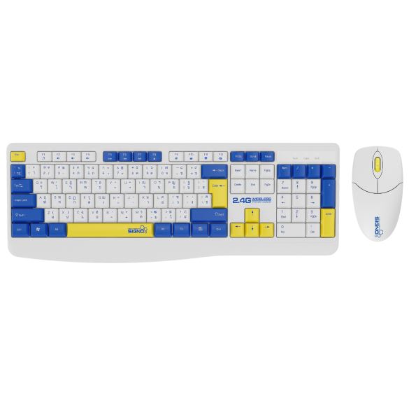 SIGNO KW 770+WM 107 2.4G Wireless Keyboard &amp;Mouse