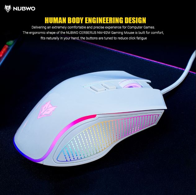 NUBWO  CERBERUS NM-92M Gaming Mouse