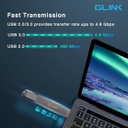 GLink GL-031 3 in 1 USB-C Hub/Multiple/OTG