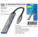 G-Link GL-029C USB 3.0 HUB / Multiple / OTG 4in1