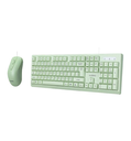 NUBWO NKM-628 Wired Keyboard &amp; Mouse Combo Set ( Mint, Pink, White)