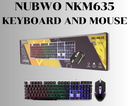 Nubwo NKM635 Wired Keyboard + Mouse Combo