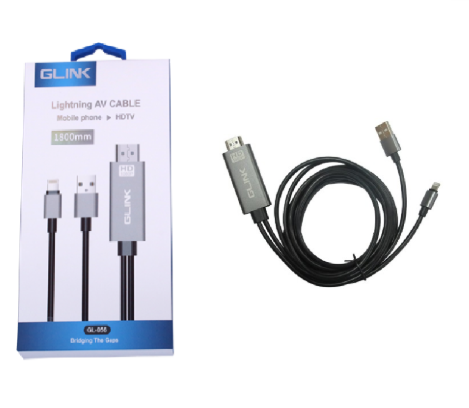 GLink GL-056 Lightning AV Cable (Lightning to HDMI)