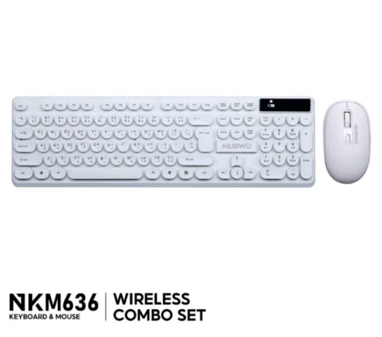 Nubwo NKM636 Wireless Keyboard and Mouse Combo