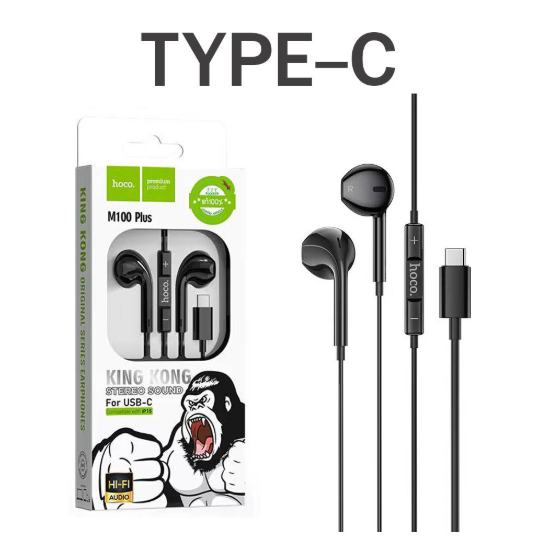 HOCO M100 Plus USB-C Earphone