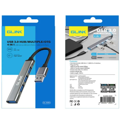 G-Link GL-029A USB 3.0 HUB / Multiple / OTG 4in1
