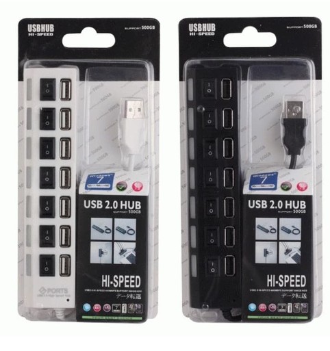 USB Hub 7 Port 7 Switch USB 2.0