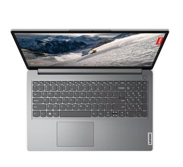 Lenovo Ideapad 1 (AMD Ryzen-5 7520U , 8GB, SSD 512GB, 15.6") Cloud Grey