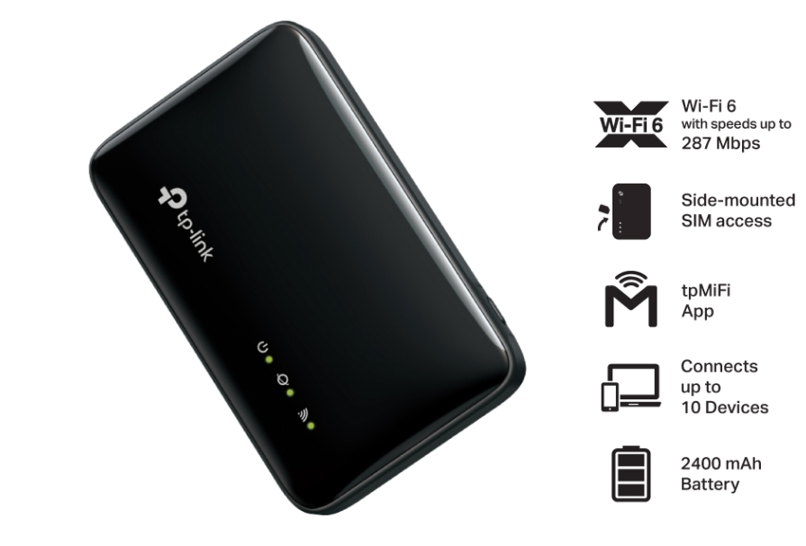 TP Link M7005 4G LTE Mobile Wi-Fi Router