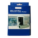 RJ45 and RJ11 Network Cable Tester