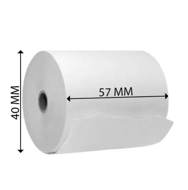 57x40 Thermal Slip Paper Roll (Gold)