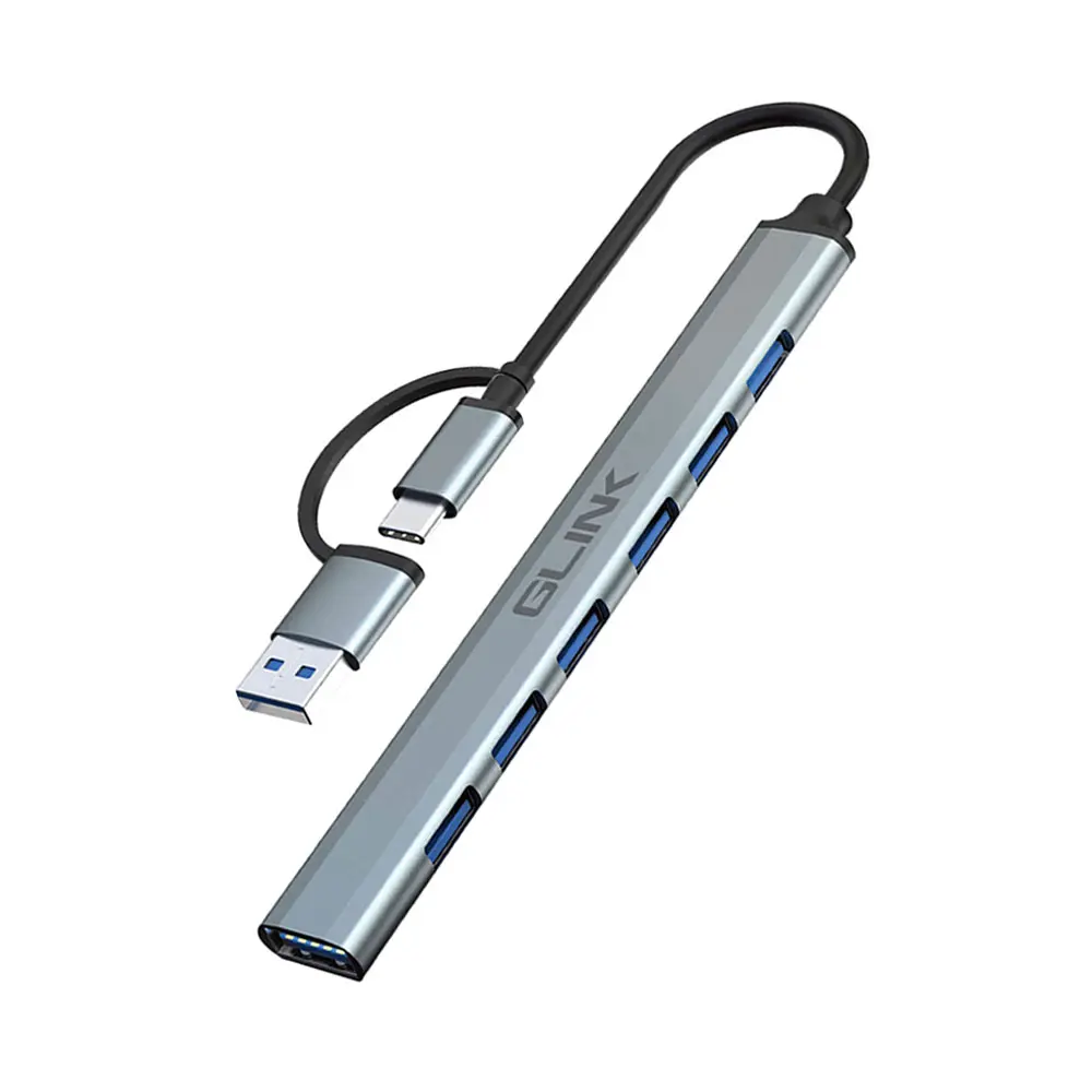 G-Link GL-038 7 in 1 USB Hub (All USB Type-C interface)