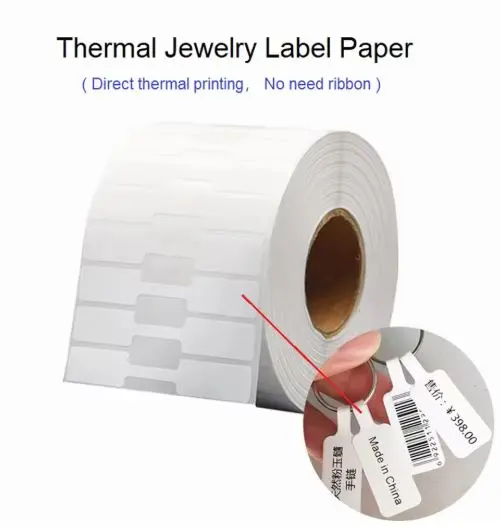 Jewelry Label 70x12 (2000 Pcs) Direct Thermal