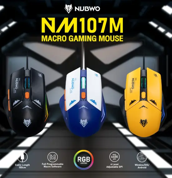 Nubwo NM-107M  Marco Gaming Mouse