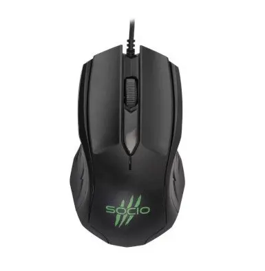 SOCIO MO-99 Wired Besico Optical Mouse