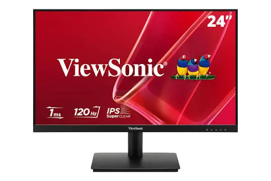 View Sonic LED 24" Monitor VA240A-H/G1-H (VGA + HDMI)