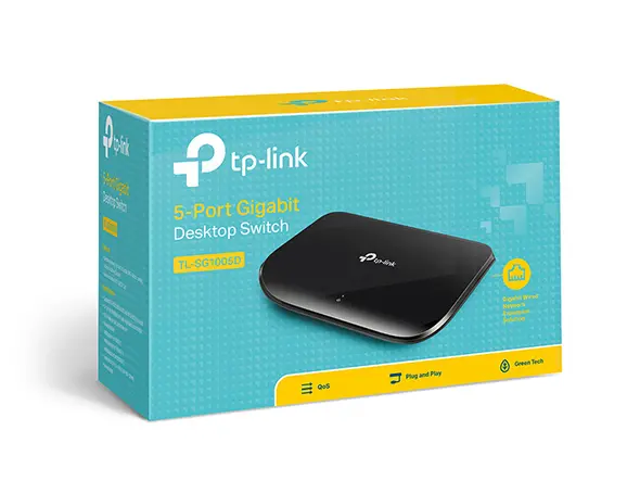 TP-Link TL-SG1005G 5-Port Gigabit Desktop Switch