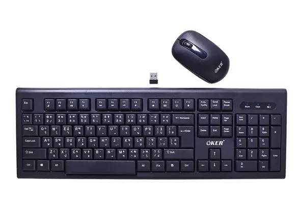 OKER K289 Wireless Keyboard and Mouse Combo