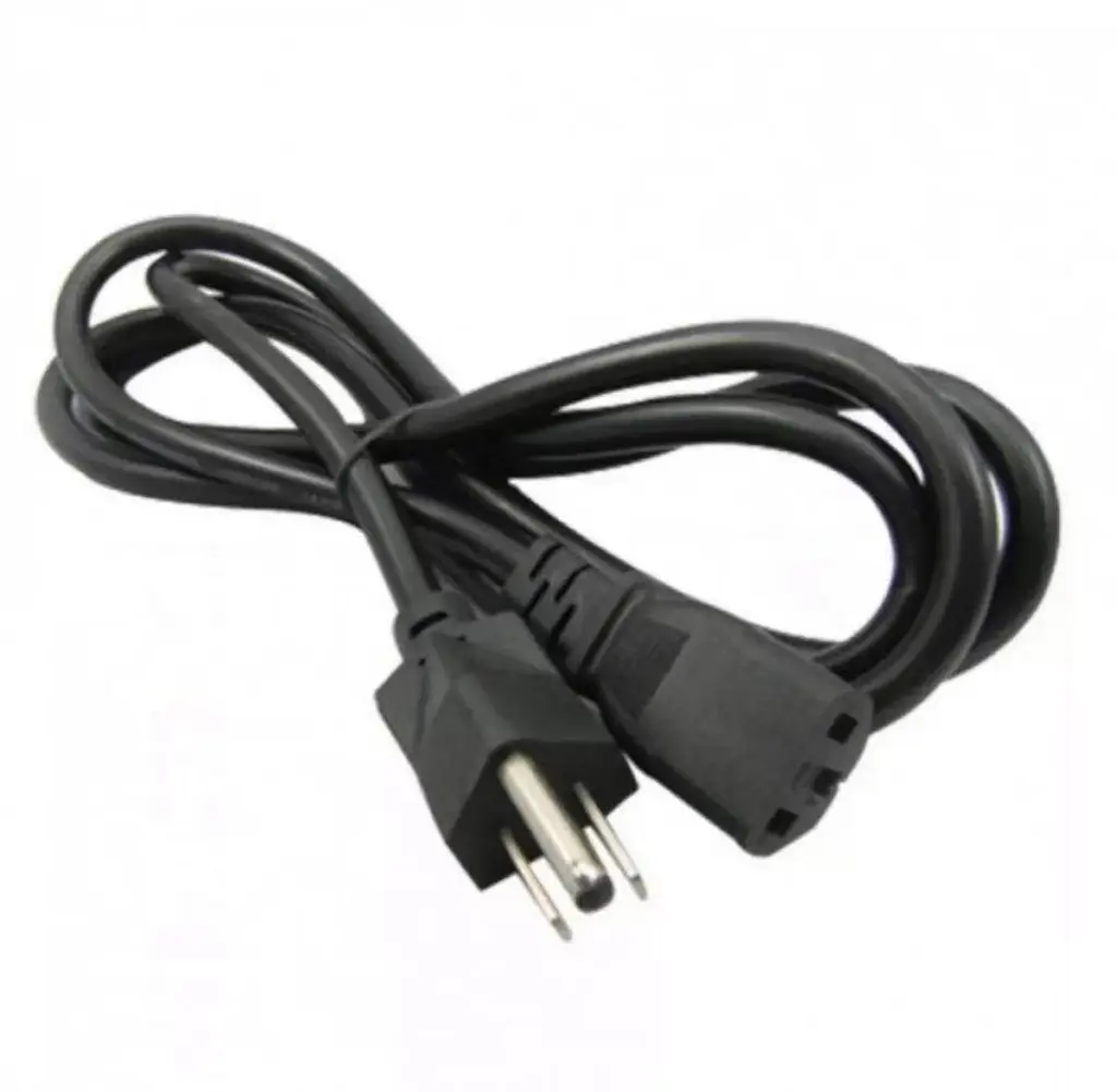 AC Power Cable 1mm, 1.8m  (3 Pin)