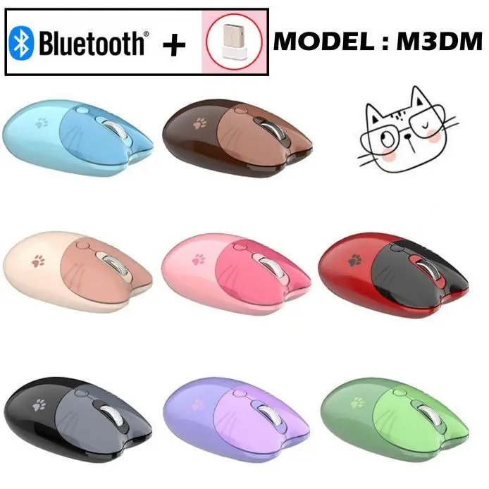M3DM Bluetooth + Wireless Mouse