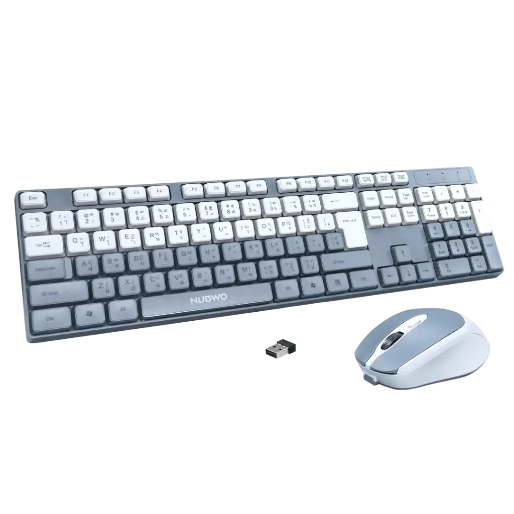 NUBWO NKM640 Wireless Keyboard + Mouse Combo