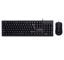 NUBWO NKM-628 Wired Keyboard &amp; Mouse Combo Set (Black)