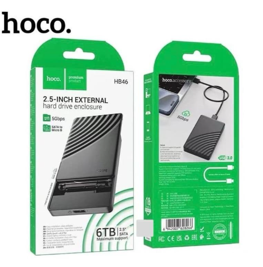 HOCO HB46 2.5" USB3.0 External HDD Enclosure
