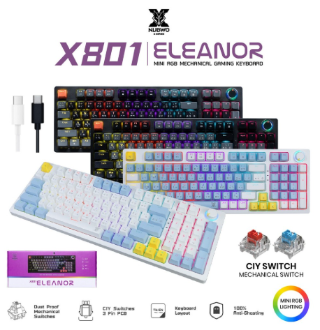 Nubwo X801 Mechanical Keyboard