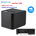X-printer (XP-T80Q ) USB+Lan Receipt Printer