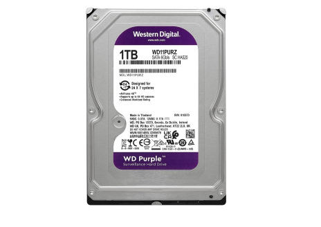 WD 1TB Surveillance HDD SATA3 Purple (WD11PURZ)