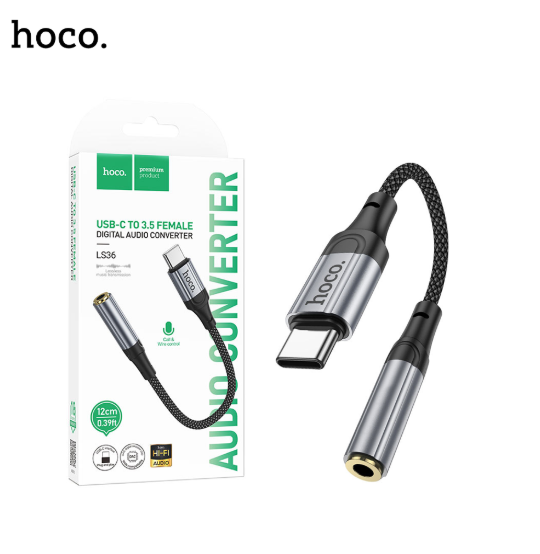 HOCO LS36 USB-C to 3.5 Female Digital Audio Converter