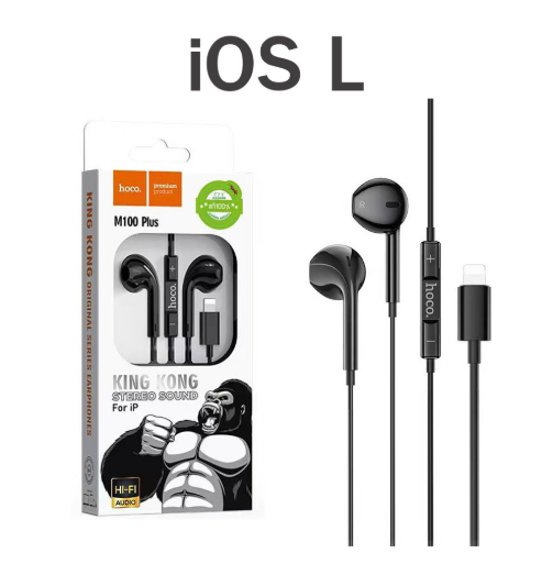 HOCO M100 Plus iP Earphone