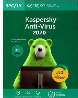 Kaspersky Anti-Virus  (3PCs/1Year)