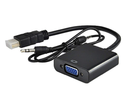 [103072] HDMI to VGA Adapter (with sound)